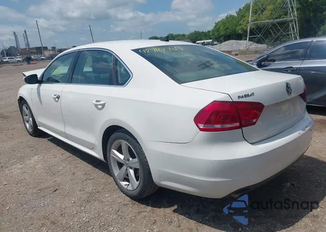 2012 Volkswagen Passat 2.5L Se from USA, damaged, VIN 1VWBP7A3XCC052337